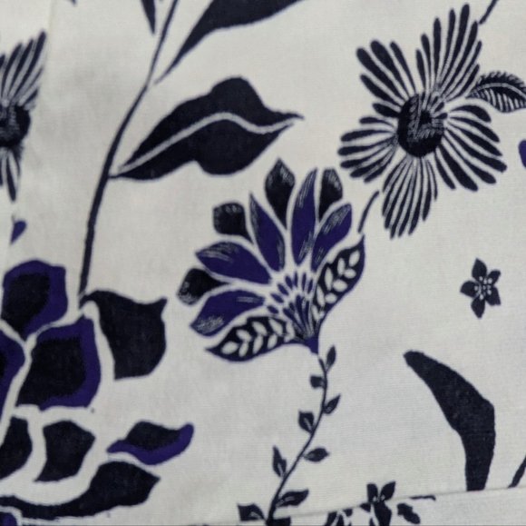 Avec Les Filles Corset Top Cropped Square Neck Sleeveless Floral Natural M NWT - Picture 13 of 16